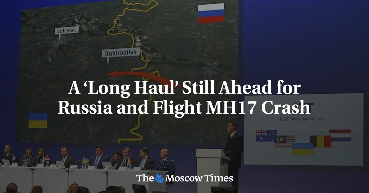 Sebuah ‘jangka panjang’ masih terbentang di depan untuk Rusia dan kecelakaan penerbangan MH17