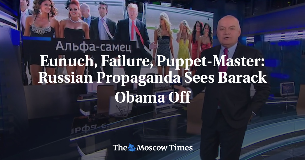 Propaganda Rusia mengalahkan Barack Obama