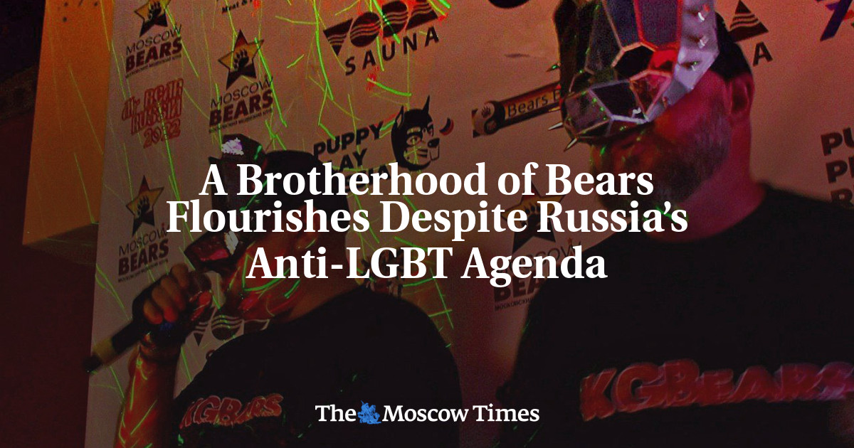 Persaudaraan beruang tumbuh subur terlepas dari agenda anti-LGBT Rusia