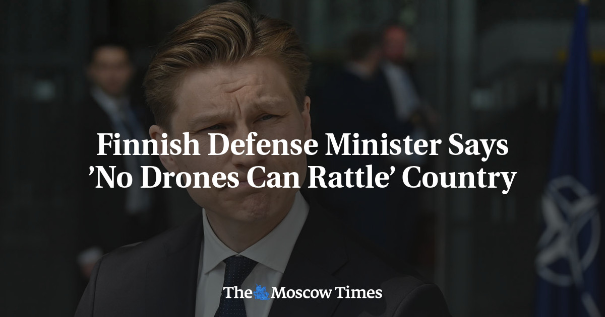 Finnish Defense Minister Says ’No Drones Can Rattle’ Country