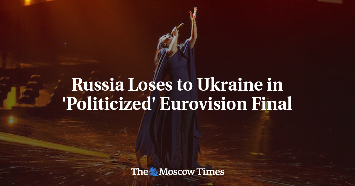 Rusia kalah dari Ukraina di final Eurovision yang ‘dipolitisasi’