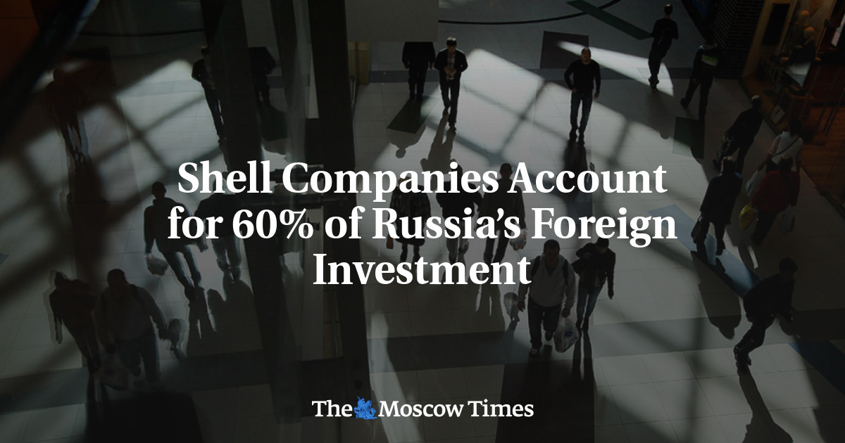 Perusahaan Shell menyumbang 60% dari investasi asing Rusia