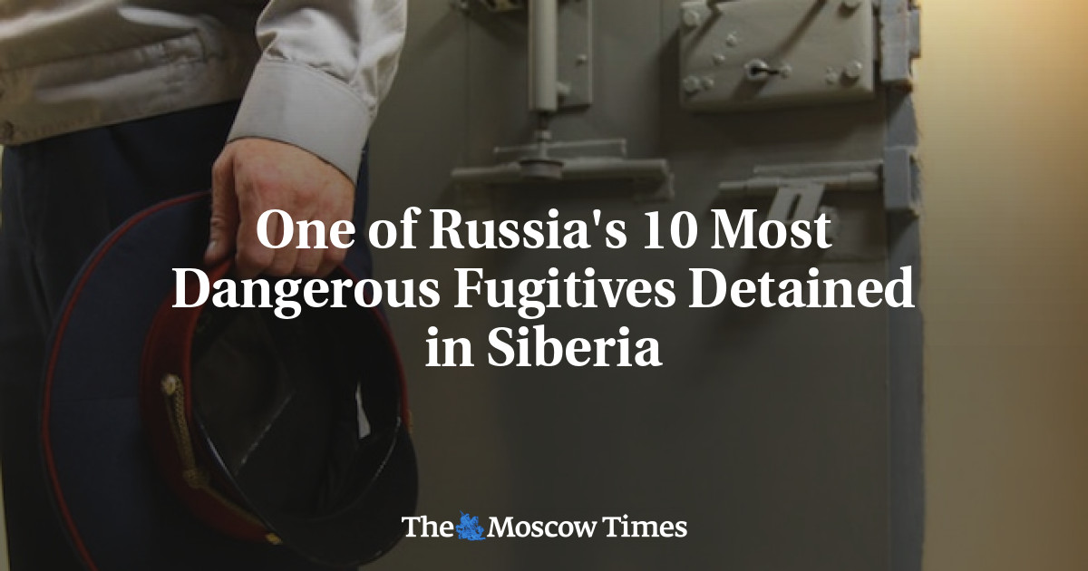 One of Russia's 10 Most Dangerous Fugitives Detained in Siberia