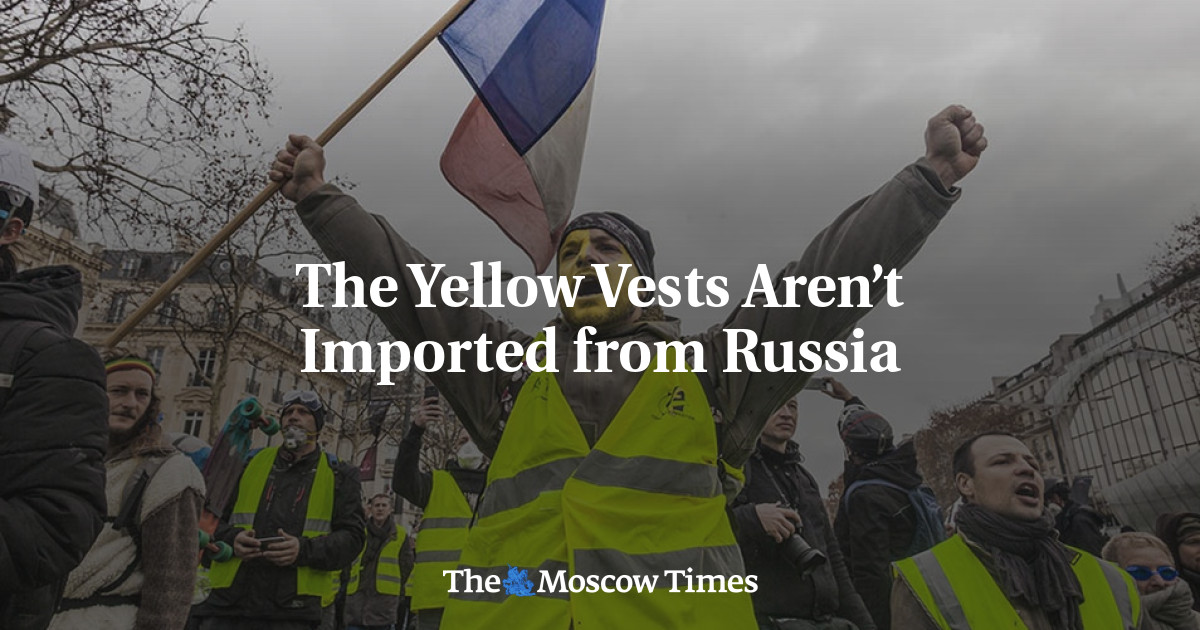Jaket kuning tidak diimpor dari Rusia