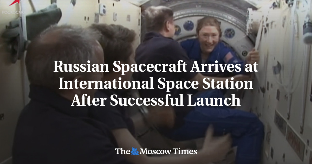 Russian Spacecraft Arrives At International Space Station After ...