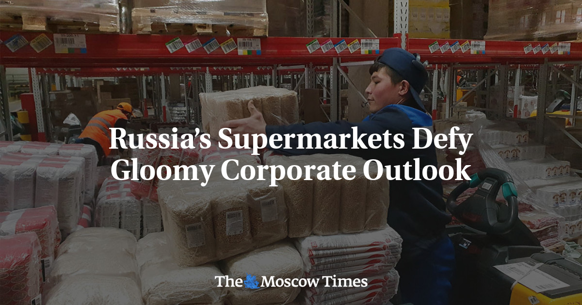 Supermarket Rusia menentang prospek perusahaan yang suram