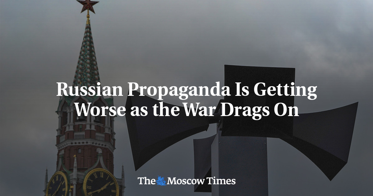 Russian Propaganda Is Getting Worse as the War Drags On