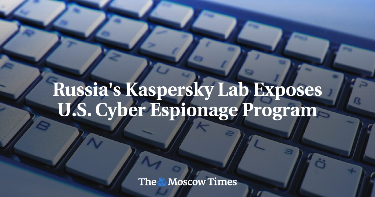 Kaspersky Lab Rusia mengungkap program spionase dunia maya AS