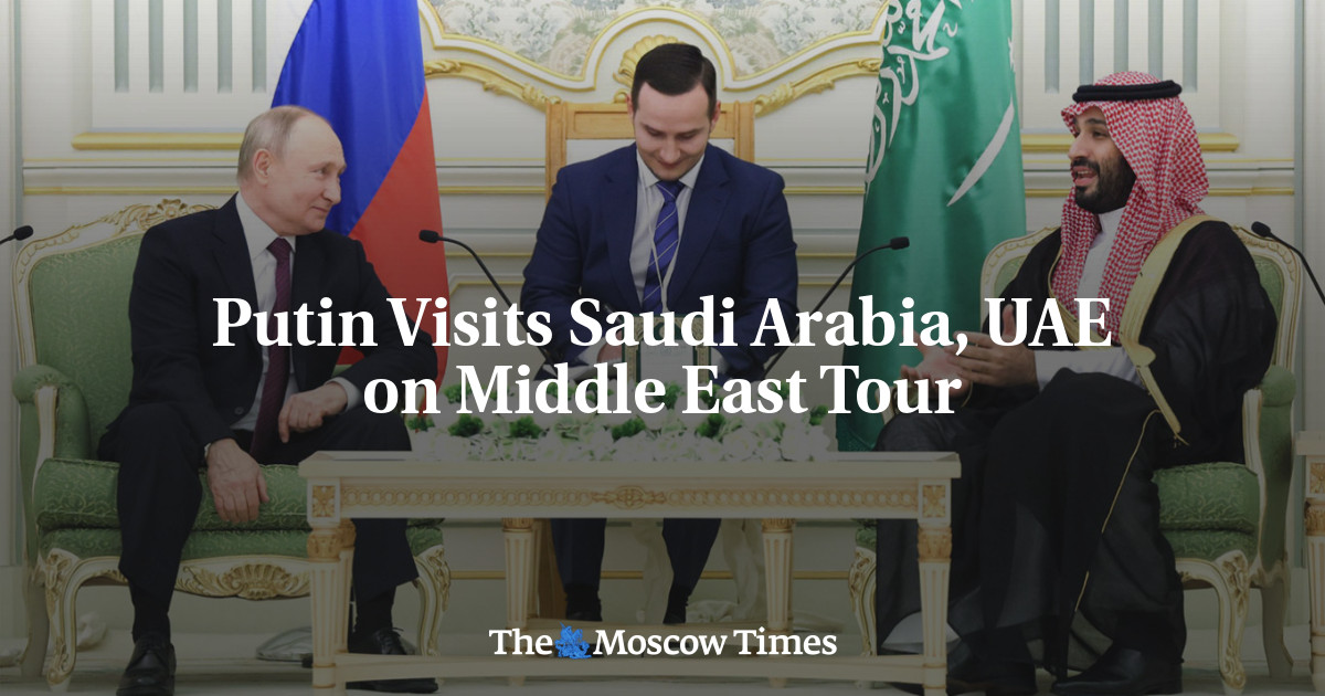 putin-lands-in-abu-dhabi-on-middle-east-trip-the-moscow-times