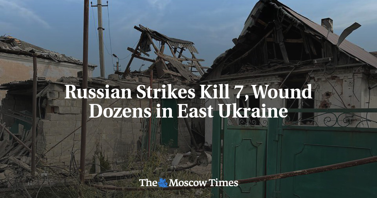 Russian Strikes Kill 4, Wound 23 in East Ukraine