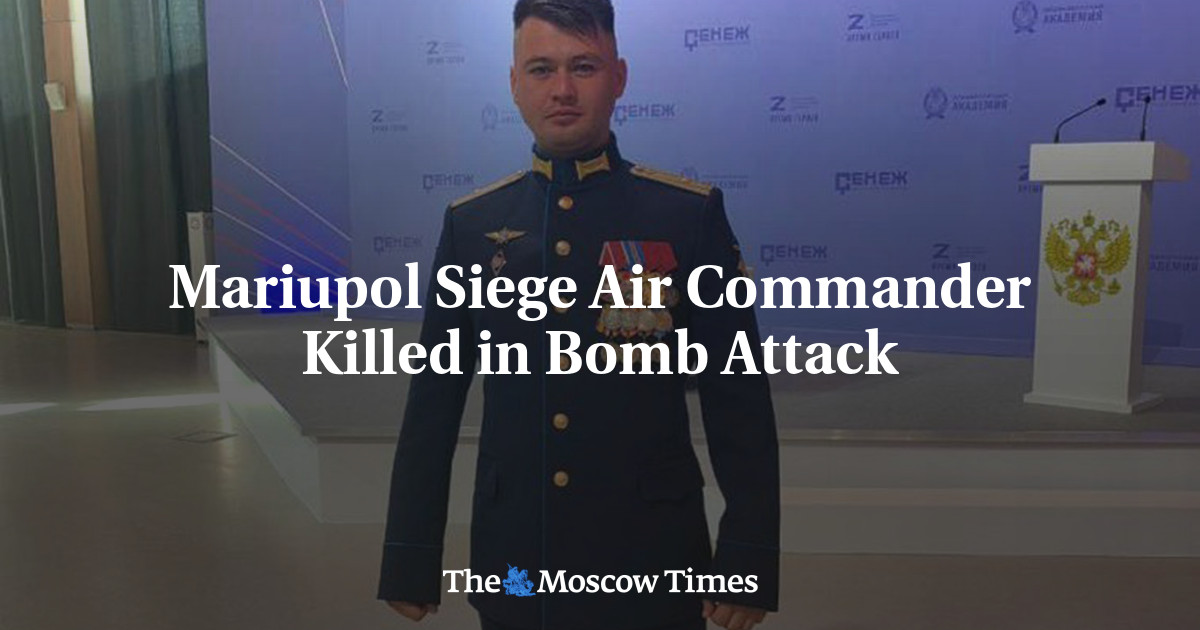 Mariupol Siege Air Commander Killed in Grenade Blast