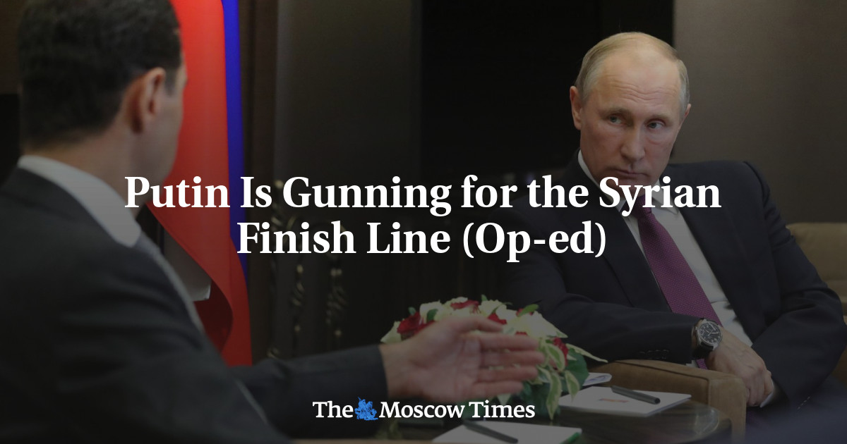 Putin Menembak untuk Garis Finish Suriah (Op-ed)