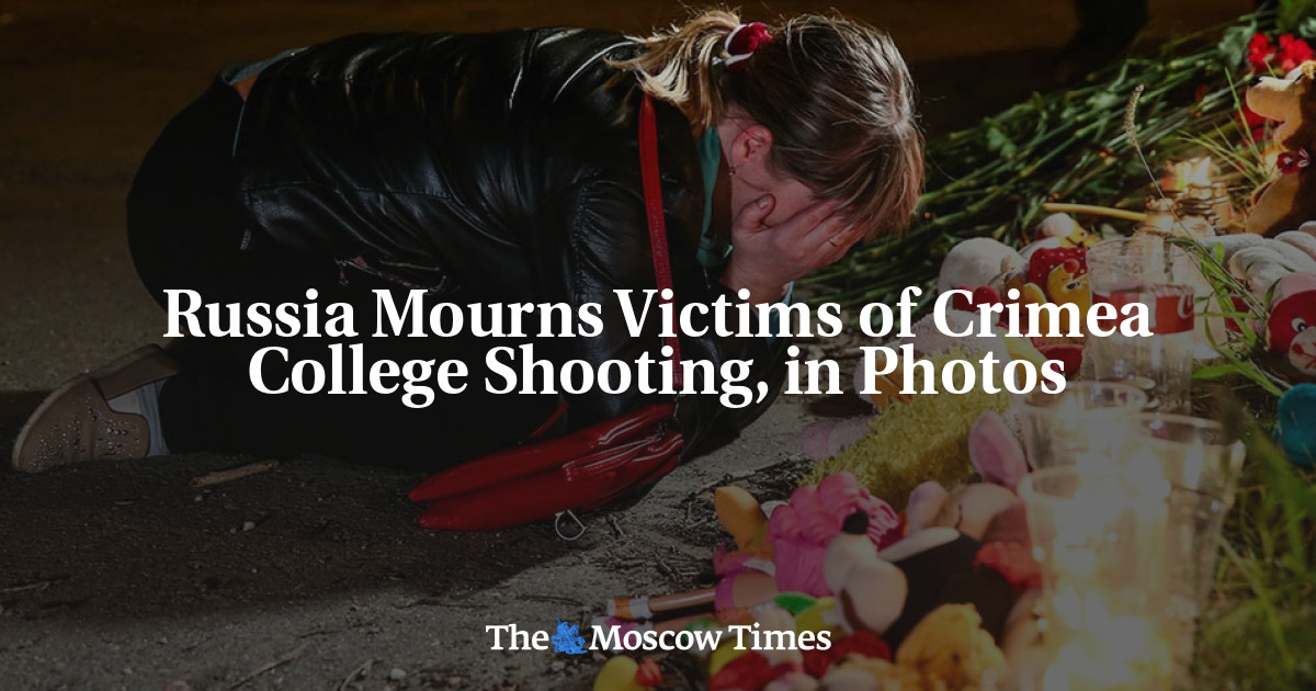 Russia Mourns Victims Of Crimea College Shooting In Photos 