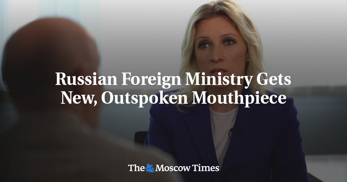 Kementerian Luar Negeri Rusia mendapat corong baru yang menonjol