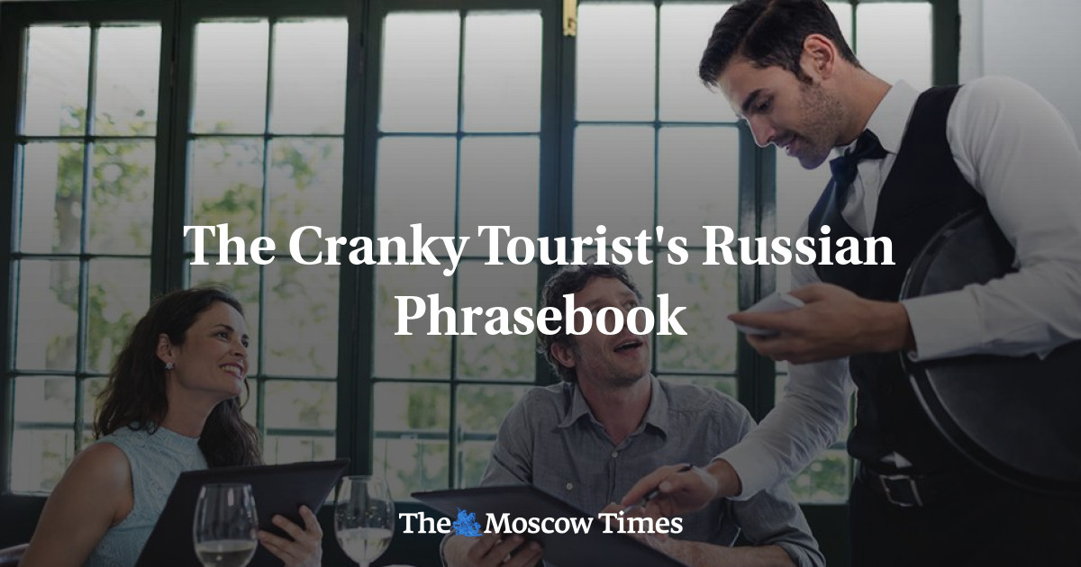 Buku Frasa Rusia dari Turis Cranky