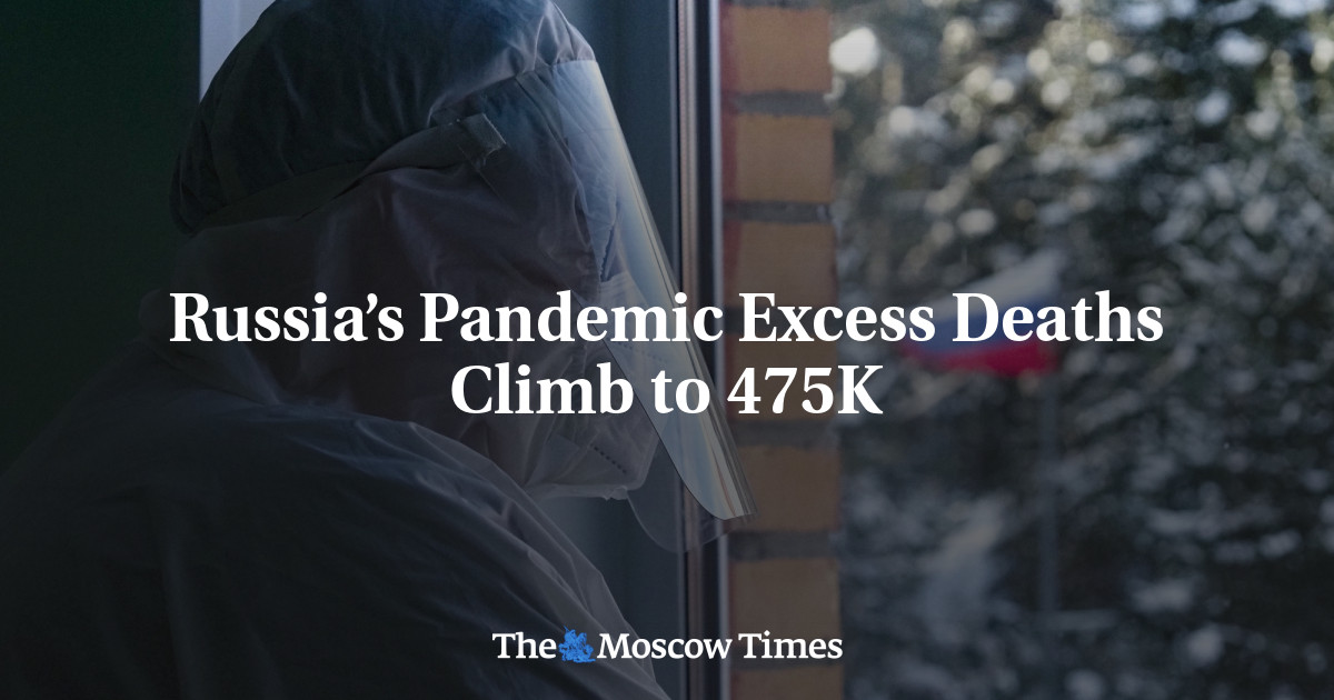 Kematian akibat pandemi di Rusia meningkat menjadi 475 ribu
