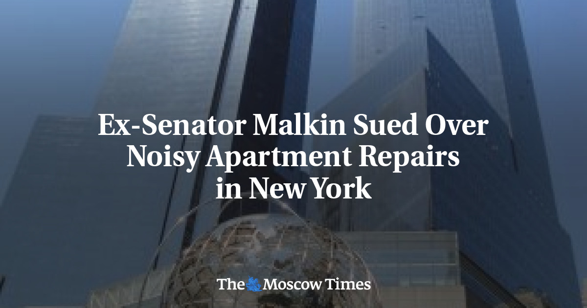 ExSenator Malkin Sued Over Noisy Apartment Repairs in New York