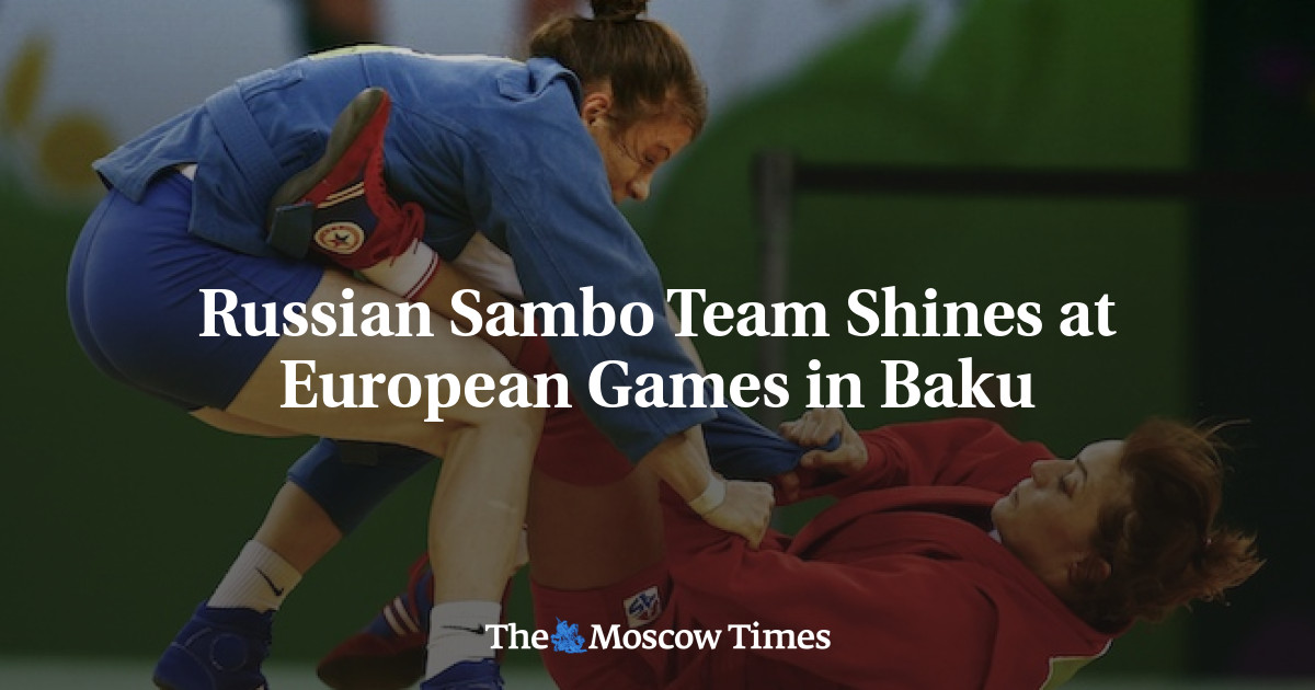 Tim Sambo Rusia bersinar di European Games di Baku