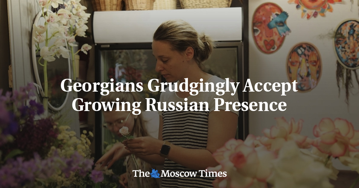Грузины неохотно принимают растущее российское присутствие