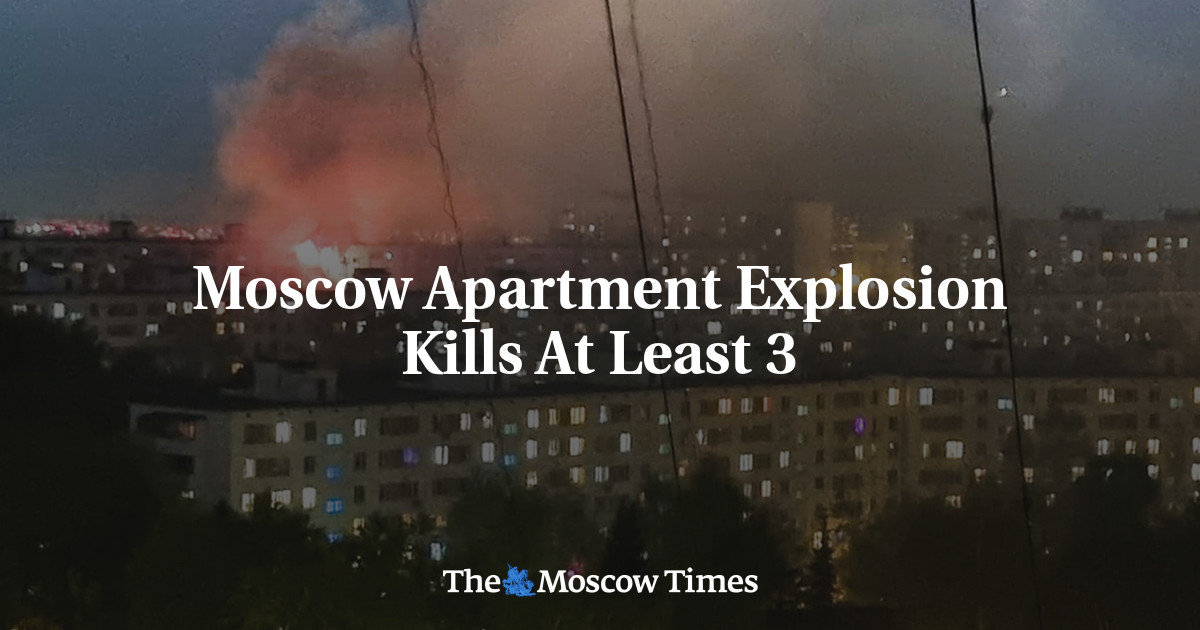 Moscow Apartment Explosion Kills At Least 3
