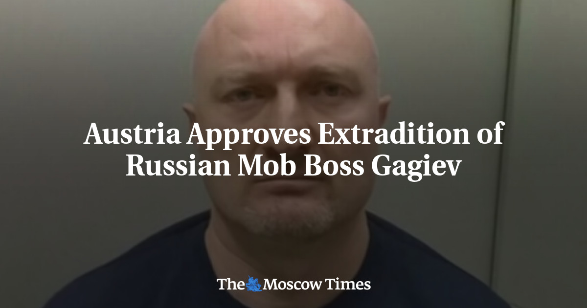 Austria Approves Extradition of Russian Mob Boss Gagiev