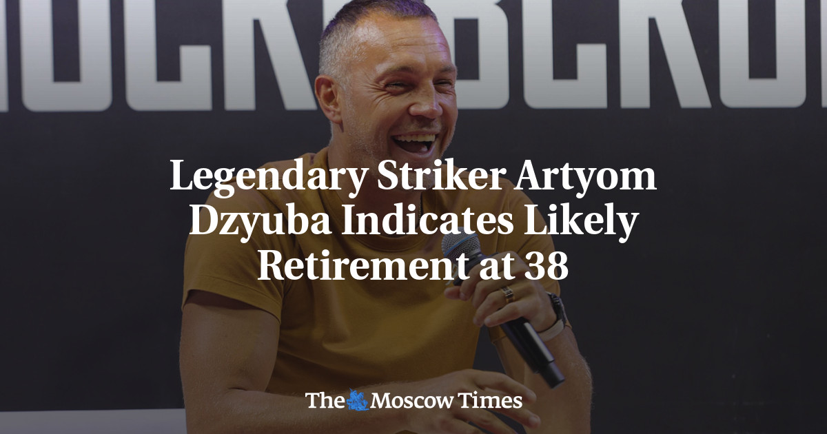 Legendary Striker Artyom Dzyuba Indicates Likely Retirement at 38