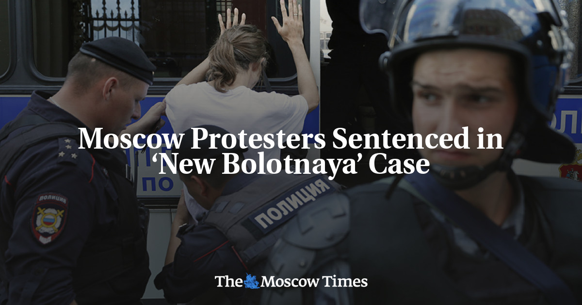 Pengunjuk rasa Moskow dihukum dalam kasus ‘New Bolotnaya’