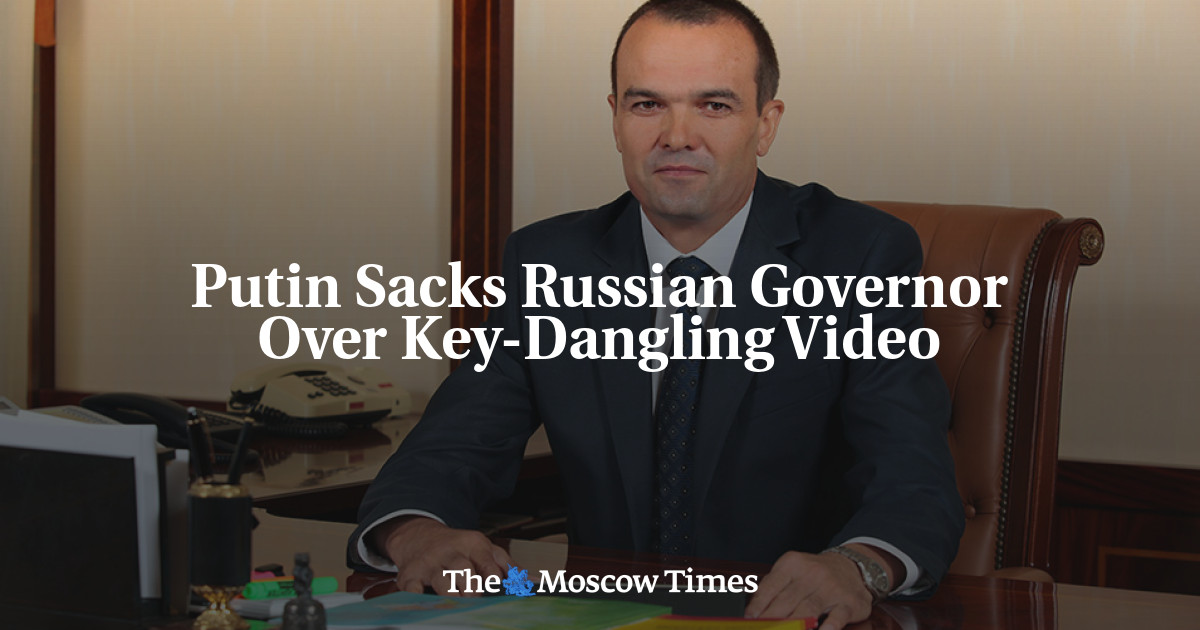 Gubernur Rusia menghadapi kapak untuk video gantungan kunci – laporan