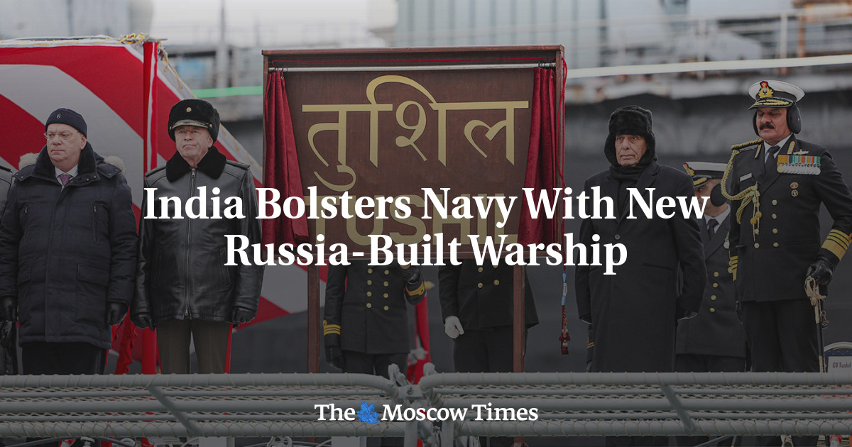 India Bolsters Navy With New Russia-Built Warship
