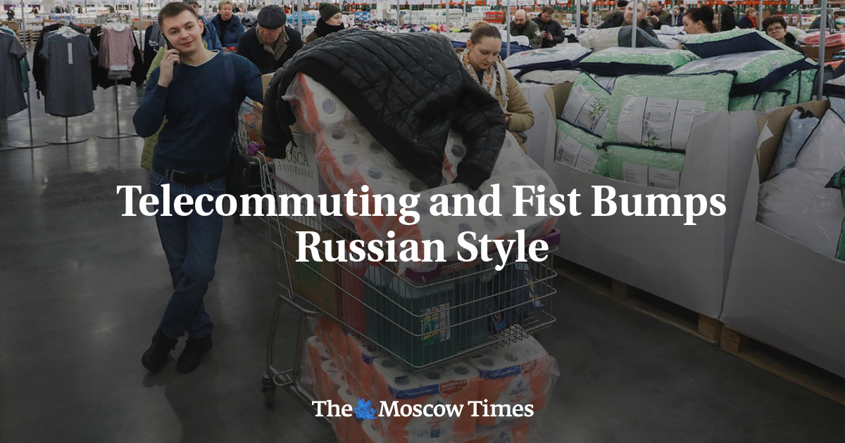 Tele-commuting dan meninju gaya Rusia