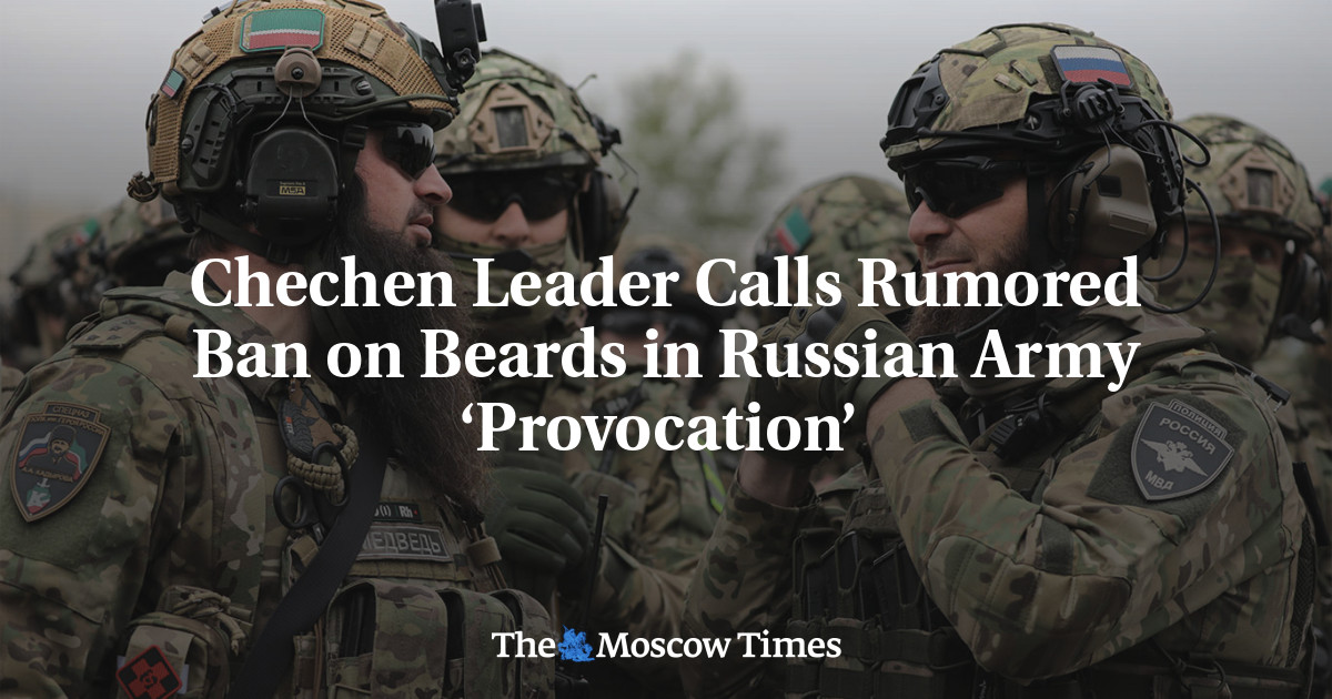 Pemimpin Chechnya Sebut Rumor Larangan Janggut Sebagai ‘Provokasi’ Tentara Rusia