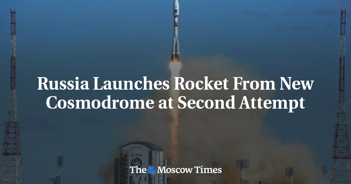Rusia meluncurkan roket dari kosmodrom baru pada upaya kedua