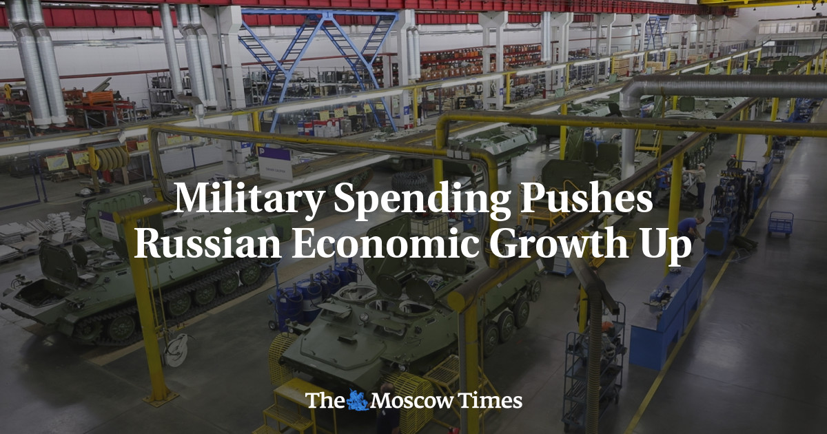 Военные расходы ускоряют экономический рост России