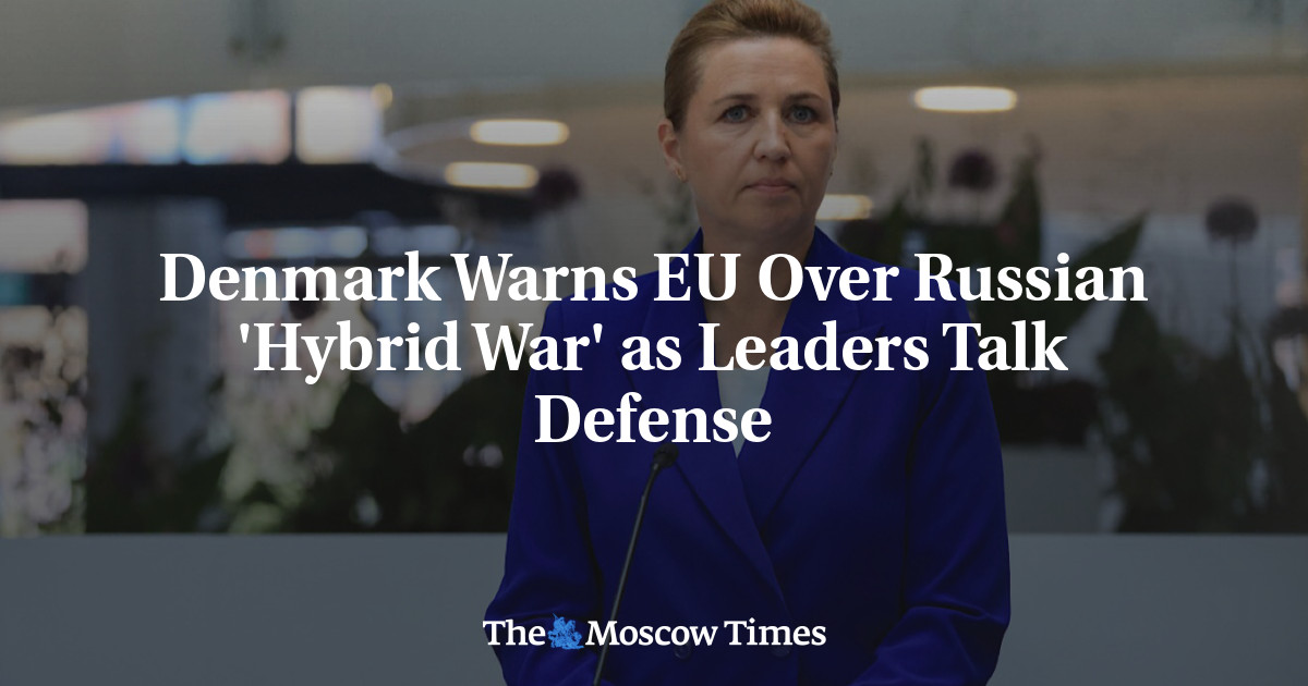 Denmark Warns EU Over Russian 'Hybrid War' as Leaders Talk Defense