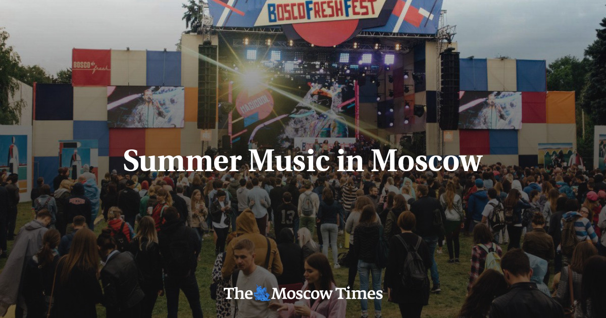 Musik musim panas di Moskow