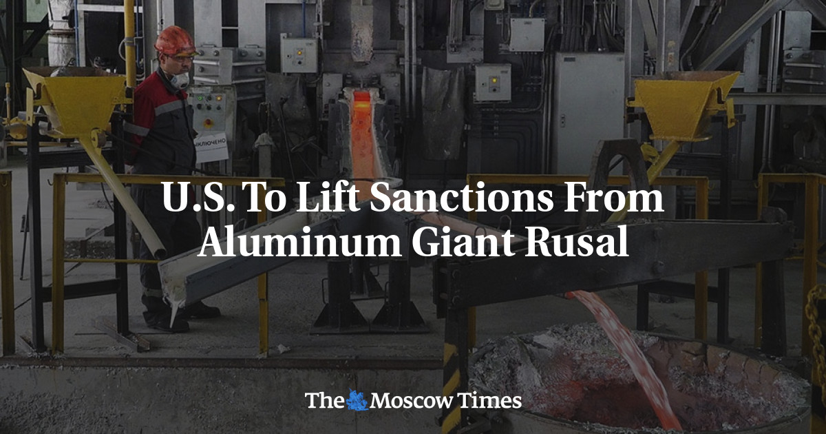 AS untuk mencabut sanksi terhadap raksasa aluminium Rusal