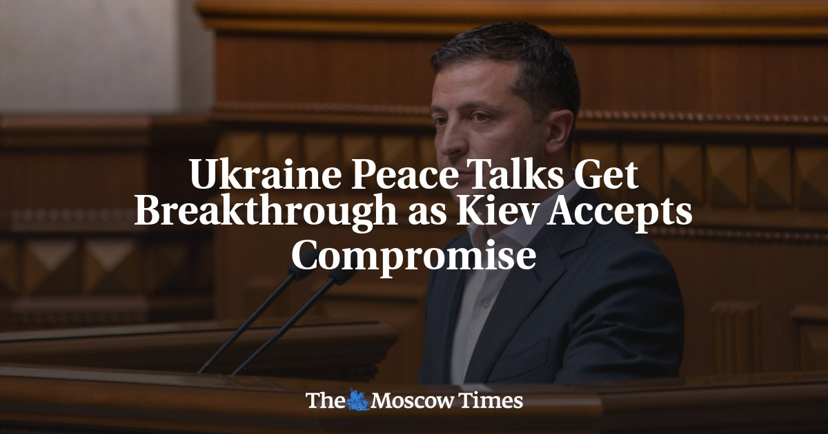 Ukraine Peace Talks Get Breakthrough As Kiev Accepts Compromise - The ...