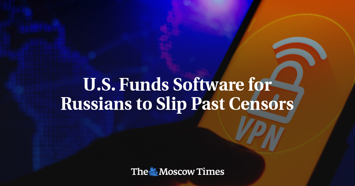 AS mendanai perangkat lunak agar orang Rusia lolos dari sensor