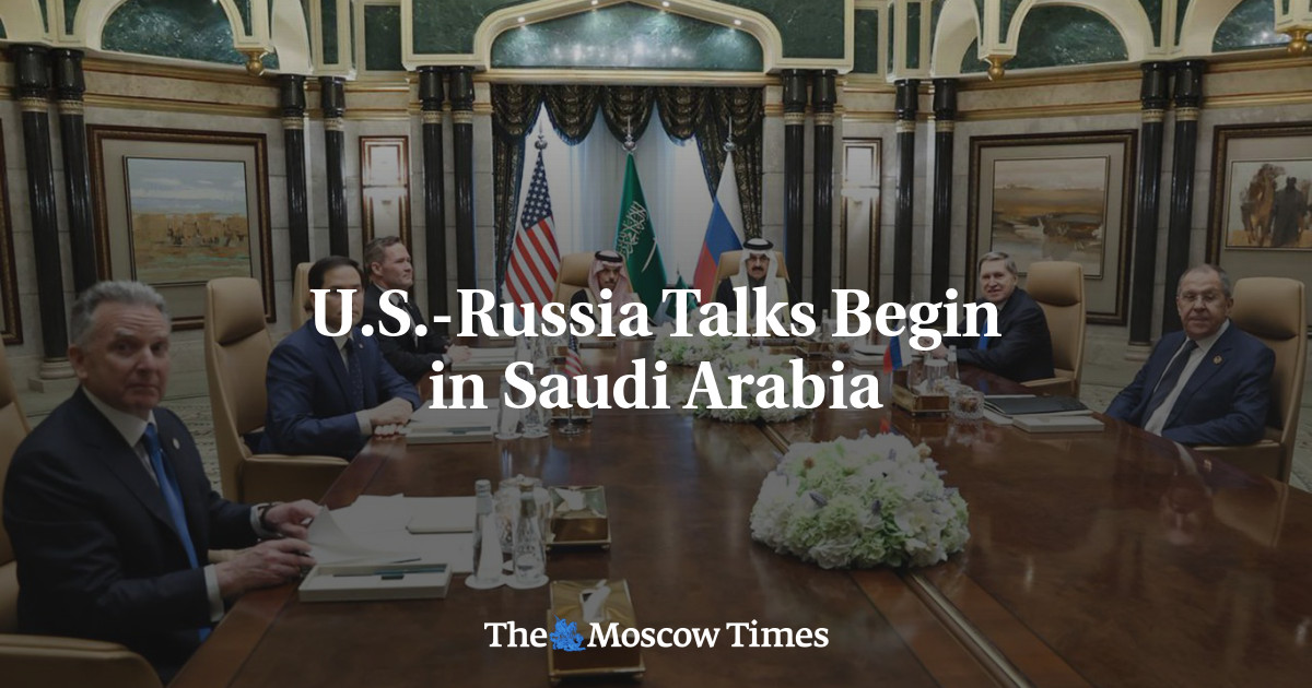 U.S.-Russia Talks Begin in Saudi Arabia
