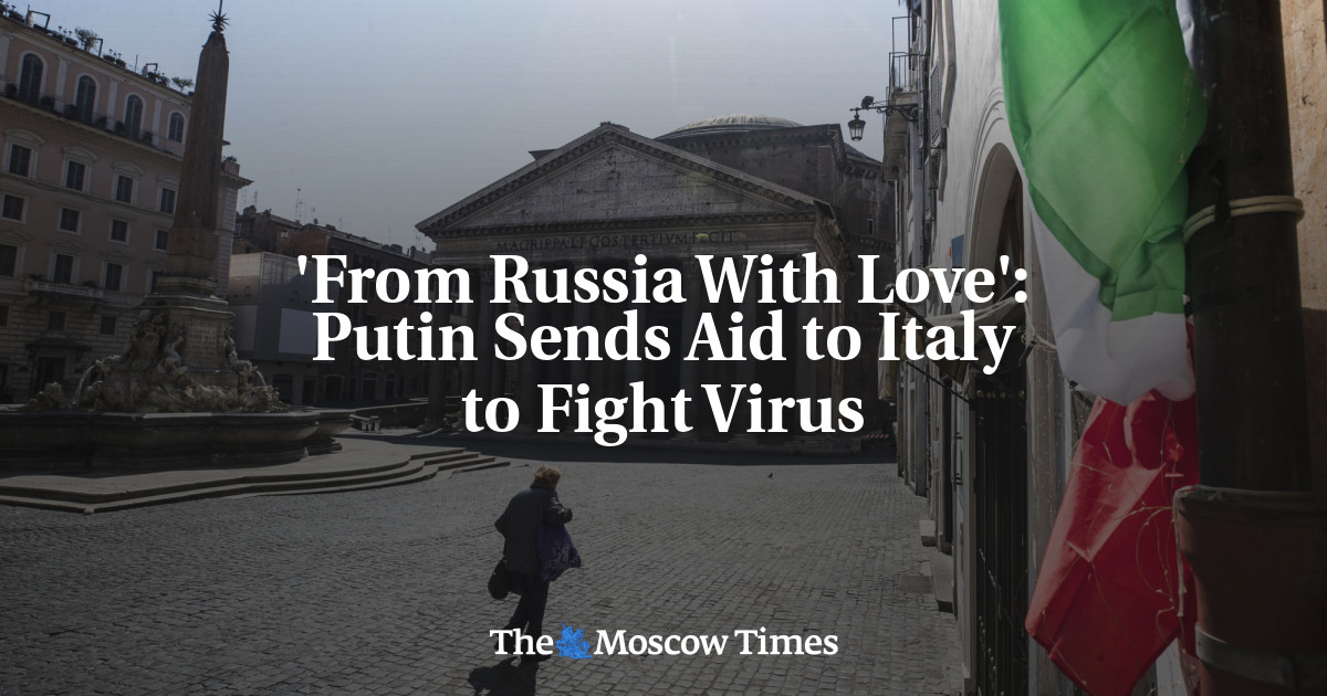 Rusia mengirimkan bantuan virus corona ke Italia setelah panggilan telepon Putin