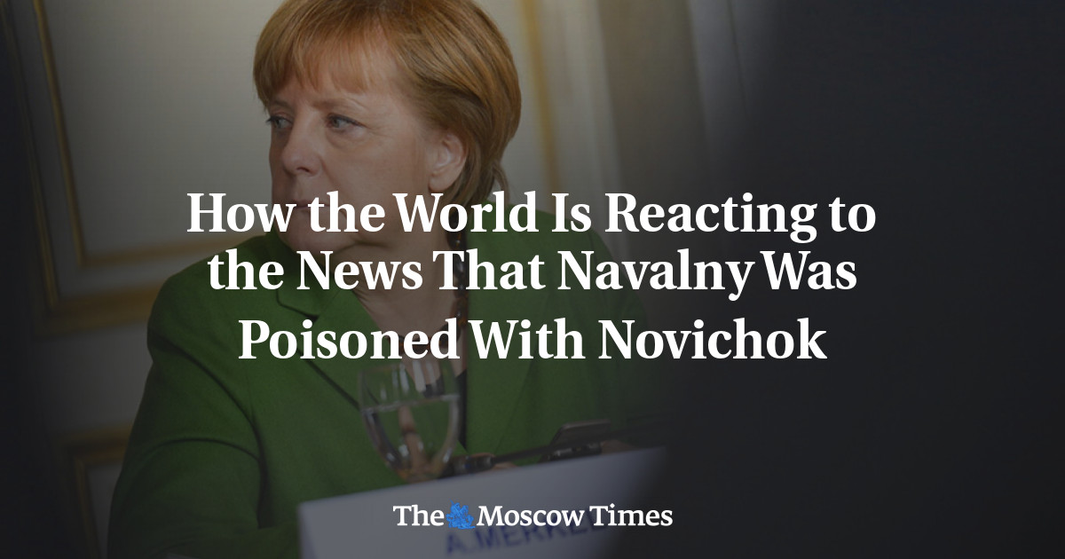 Bagaimana reaksi dunia terhadap berita bahwa Navalny diracuni Novichok