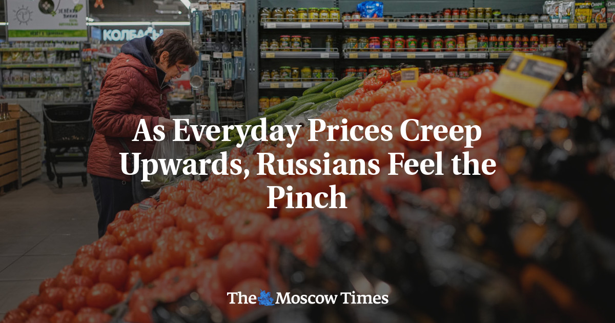 As Everyday Prices Creep Upwards, Russians Feel the Pinch