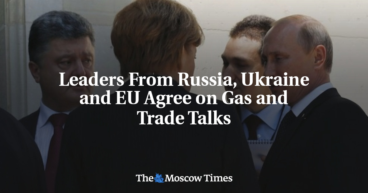 Para pemimpin Rusia, Ukraina dan UE menyepakati pembicaraan gas dan perdagangan