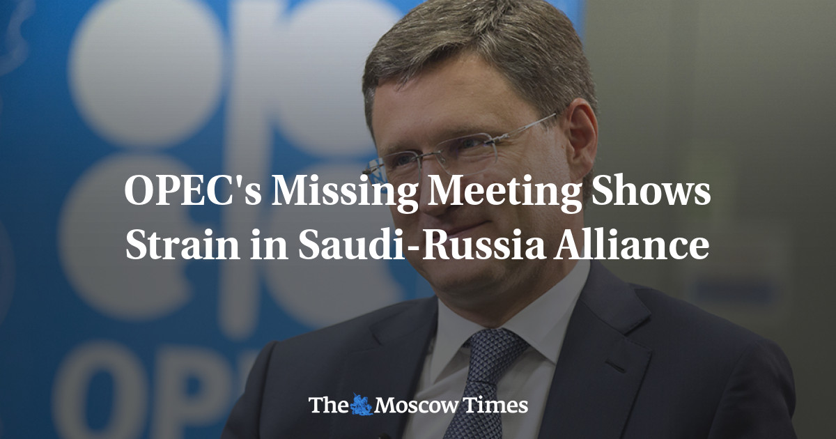 Pertemuan OPEC yang hilang menunjukkan ketegangan di Aliansi Saudi-Rusia