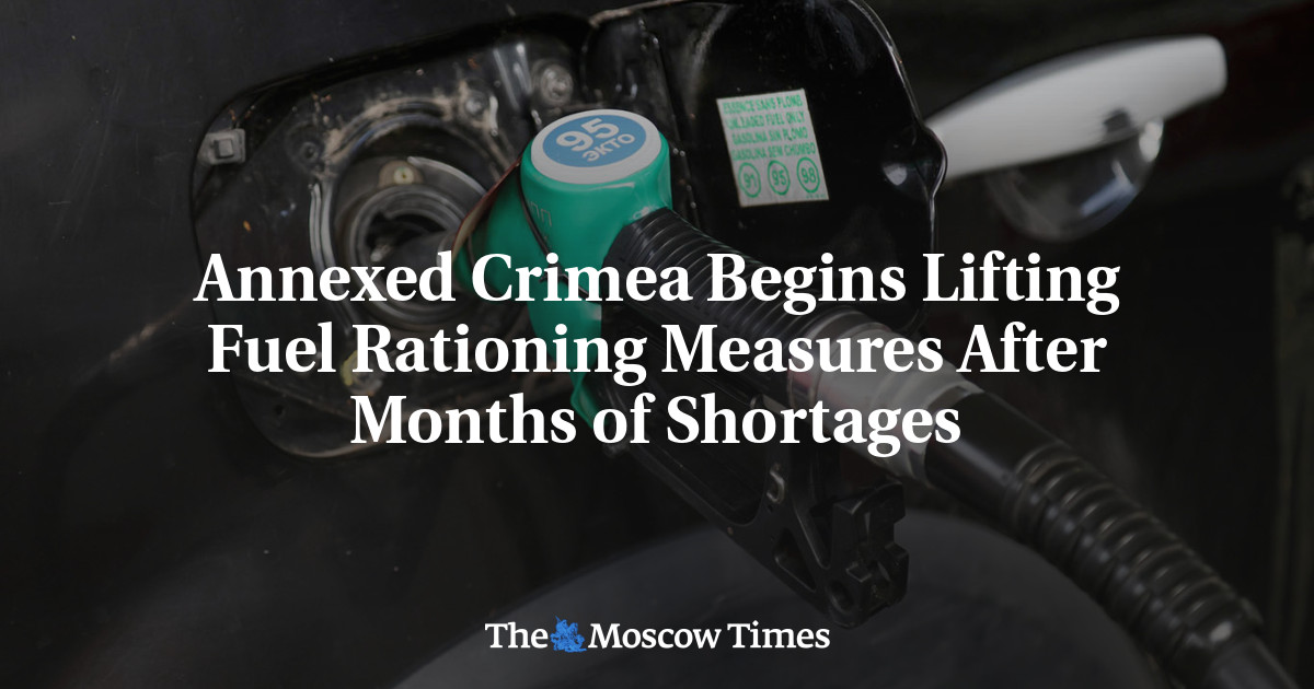 Annexed Crimea Begins Lifting Fuel Rationing Measures After Months of Shortages