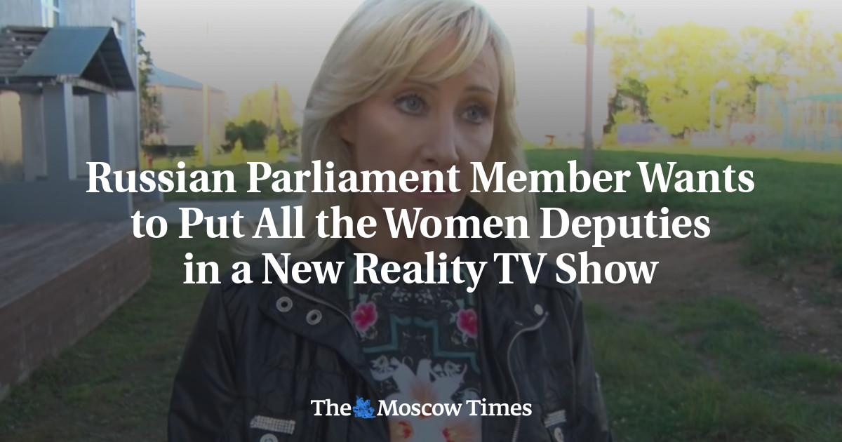 Russian Parliament Member Wants To Put All The Women Deputies In A New