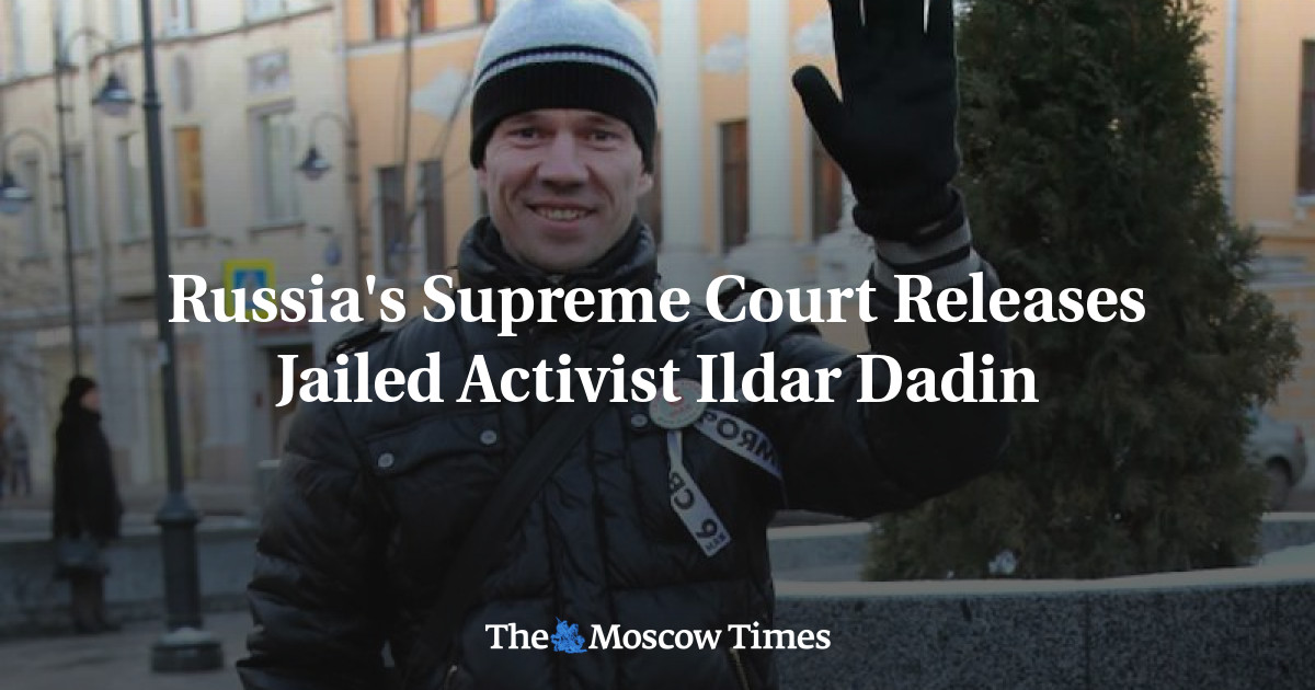 Russia's Supreme Court Releases Jailed Activist Ildar Dadin