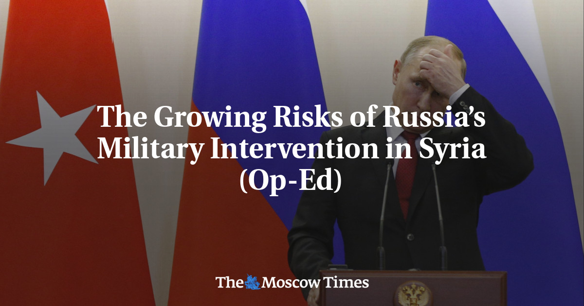 Meningkatnya Risiko Intervensi Militer Rusia di Suriah (Op-Ed)