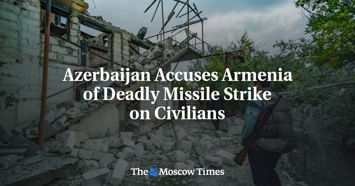 Azerbaijan menuduh Armenia melakukan serangan rudal mematikan terhadap warga sipil