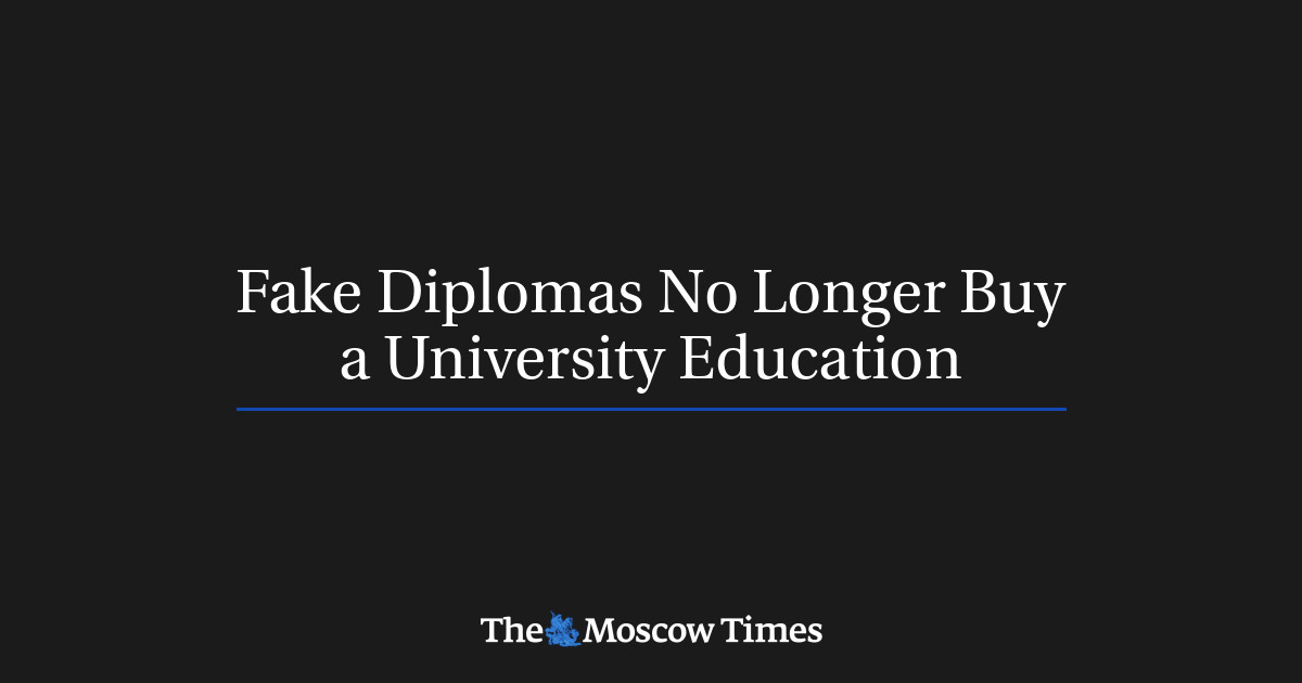 Fake Diplomas No Longer Buy A University Education Fake Diplomas No Longer Buy A University Education